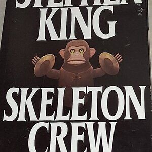 hardcover copy of the short story collection Skeleton Crew by Step